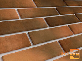Купить клинкерные термопанели с плиткой Element Klinker Retro Brick Curry